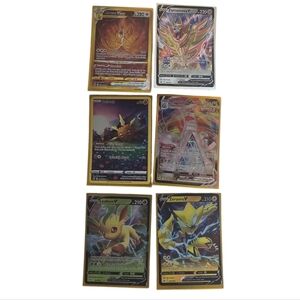 6 Pokemon Crown Zenith Chase Cards